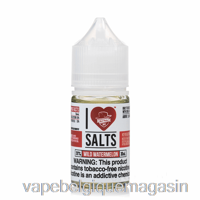 Vape Belgique Pastèque Sauvage - J'aime Les Sels - 30ml 25mg